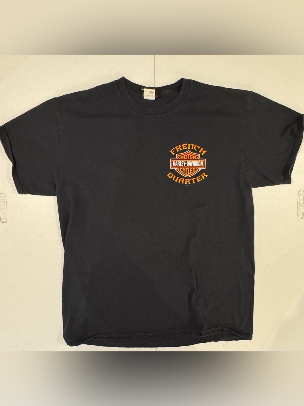 Harley Davidson VooDoo French Quarter New Orleans Motorcycle t shirt size large